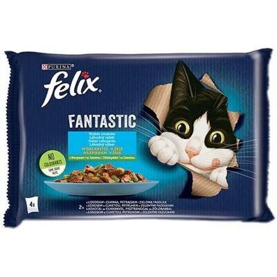 Purina Nestle Felix Fantastyczne Smaki Wiejskie - Mokra Karma dla Kotów Purina Nestle Felix Fantastyczne Smaki Wiejskie - Mokra Karma dla Kotów