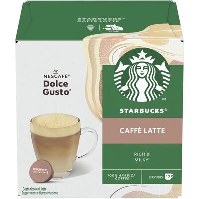 Nescafé Dolce Gusto - Caffe Latte - 72 capsules - Coffee pods Nescafé Dolce Gusto - Caffe Latte - 72 capsules - Coffee pods