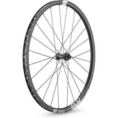 Roue Avant Gravel DT Swiss G 1800 Spline 25 - Noir - 700c - Publicité Roue Avant Gravel DT Swiss G 1800 Spline 25 - Noir - 700c - Publicité