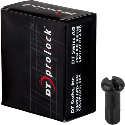 DT Swiss Nippli Ottone 2,0 / 12mm Nero - Nippler for Wheels DT Swiss Nippli Ottone 2,0 / 12mm Nero - Nippler for Wheels