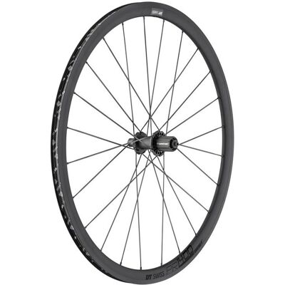DT Swiss PR 1400 Dicut Oxic Bakhjul for landevei - Svart - 32mm - Shimano DT Swiss PR 1400 Dicut Oxic Bakhjul for landevei - Svart - 32mm - Shimano