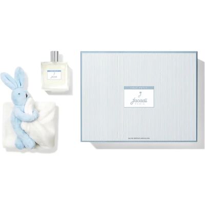 Jacadi Kinderparfumeset Blauw 2 Stuks - Parfum & Knuffel Jacadi Kinderparfumeset Blauw 2 Stuks - Parfum & Knuffel