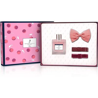 Ensemble de Parfum Mademoiselle Petite Cerise de Jacadi Paris - Cadeau Enfant - Publicité Ensemble de Parfum Mademoiselle Petite Cerise de Jacadi Paris - Cadeau Enfant - Publicité