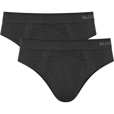 Sloggi C2P Biologisch Katoen Slip - Zwart - Slip Sloggi C2P Biologisch Katoen Slip - Zwart - Slip