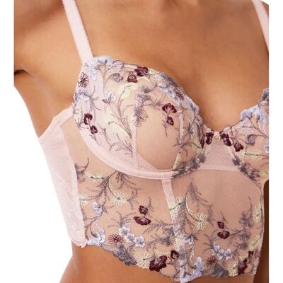 Triumph Modèle 85 Corset à armatures florales - Soutien-gorge corset Triumph Modèle 85 Corset à armatures florales - Soutien-gorge corset