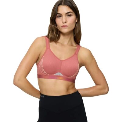 Triumph Sport Bra Pink 085 - Supportive Workout Underwear Triumph Sport Bra Pink 085 - Supportive Workout Underwear