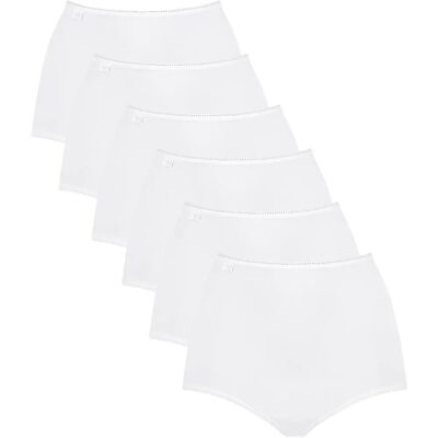 Sloggi 24/7 Coton Maxi Slip 3-Pack - blanc Sloggi 24/7 Coton Maxi Slip 3-Pack - blanc