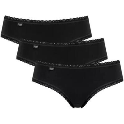 Sloggi 3-Pack 24/7 Cotton Lace (10167200) black Sloggi 3-Pack 24/7 Cotton Lace (10167200) black