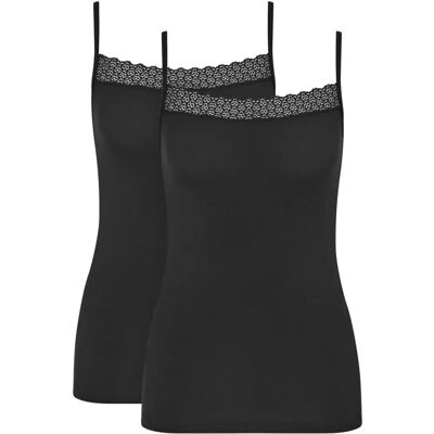 TRIUMPH Feel of Modal Spaghetti Top 2P - Tops TRIUMPH Feel of Modal Spaghetti Top 2P - Tops