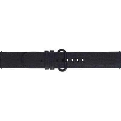 Cinturino in Pelle Samsung Galaxy Watch - Nero - Accessori Smart Wearables Cinturino in Pelle Samsung Galaxy Watch - Nero - Accessori Smart Wearables