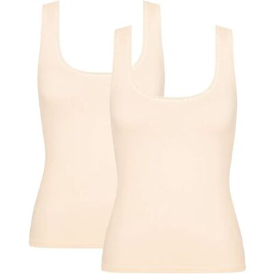 Sloggi Go Tank Top C2P 2er Pack Baumwolle Unterhemd - Tank Top Sloggi Go Tank Top C2P 2er Pack Baumwolle Unterhemd - Tank Top