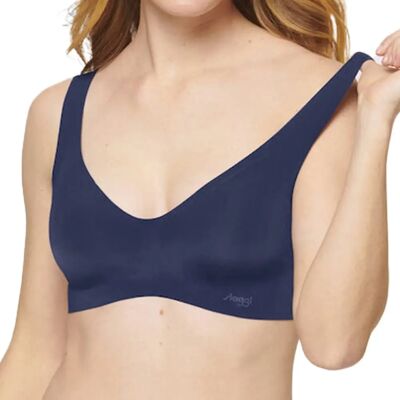Sloggi Bralette Zero Feel pour femme - Bleu - Taille XS Sloggi Bralette Zero Feel pour femme - Bleu - Taille XS