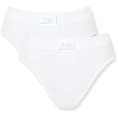 Sloggi 2-Pack Double Comfort Tai (10213270) - hvit Sloggi 2-Pack Double Comfort Tai (10213270) - hvit