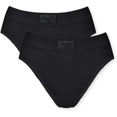 Sloggi 2-Pack Double Comfort Tai (10213270) - svart Sloggi 2-Pack Double Comfort Tai (10213270) - svart
