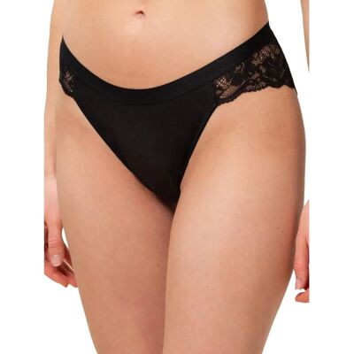 Slip neri Triumph - Flusso leggero, Cotone biologico Slip neri Triumph - Flusso leggero, Cotone biologico