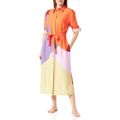 Triumph Modèle 10214884 Robe Maxi Orange - Robe Triumph Modèle 10214884 Robe Maxi Orange - Robe