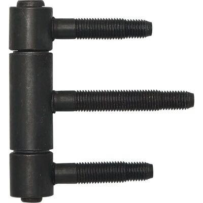 SFS - Herkula-Band 3-teilig - Ø 20 mm - Stahl schwarz brüniert - Türbeschlag SFS - Herkula-Band 3-teilig - Ø 20 mm - Stahl schwarz brüniert - Türbeschlag