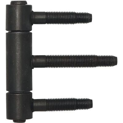SFS - Herkula-Band 3-teilig - Ø 20 mm - Stahl schwarz brüniert - Türbeschlag SFS - Herkula-Band 3-teilig - Ø 20 mm - Stahl schwarz brüniert - Türbeschlag