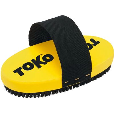 Toko Base Brush oval Horsehair - outil de réglage pour ski/ snowboard - Publicité Toko Base Brush oval Horsehair - outil de réglage pour ski/ snowboard - Publicité