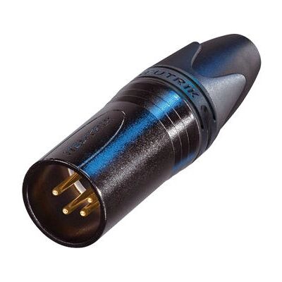 Neutrik NC4MXX-B Connettore XLR maschio a 4 pin - Connettore per cavi Neutrik NC4MXX-B Connettore XLR maschio a 4 pin - Connettore per cavi