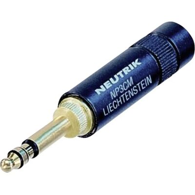 Neutrik NP3CM-B stereo ljudkontakt - MIL-Standard Neutrik NP3CM-B stereo ljudkontakt - MIL-Standard