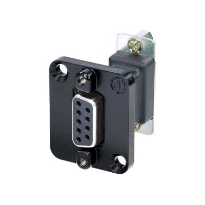 Neutrik NADB9FF-B D-Sub-adapter - 9-polig, Svart Neutrik NADB9FF-B D-Sub-adapter - 9-polig, Svart