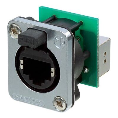 Neutrik NE8FDP-SE Electrical Socket Coupler - Female, IP54, 8P8C Neutrik NE8FDP-SE Electrical Socket Coupler - Female, IP54, 8P8C