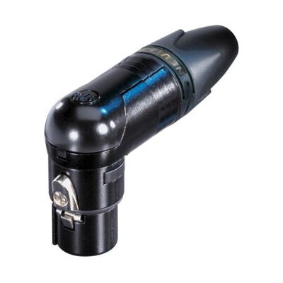 Neutrik NC10FRX-14-B Connettore XLR angolare 10 poli Neutrik NC10FRX-14-B Connettore XLR angolare 10 poli