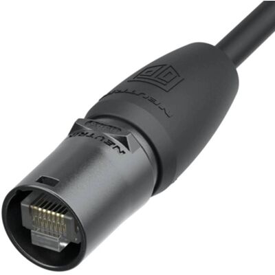 Connettore cavi Neutrik NE8MX-B-TOP - Nero - Per cavi da 5-8mm Connettore cavi Neutrik NE8MX-B-TOP - Nero - Per cavi da 5-8mm