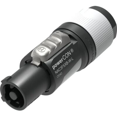 Neutrik Voedingskabelverbinder - Vergrendelbaar, Grijs, 10-16mm, PowerCon Neutrik Voedingskabelverbinder - Vergrendelbaar, Grijs, 10-16mm, PowerCon