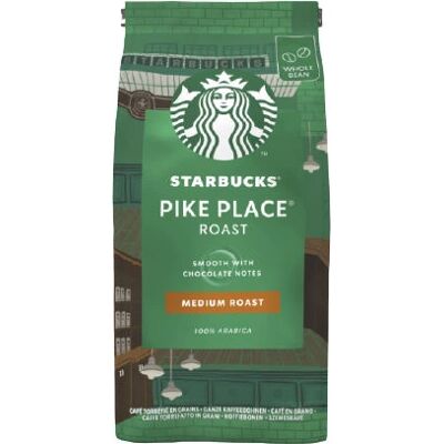 Starbucks Pike Place - Grains de café - Anthracite, Aluminium, Turquoise - Grains de café - Publicité Starbucks Pike Place - Grains de café - Anthracite, Aluminium, Turquoise - Grains de café - Publicité