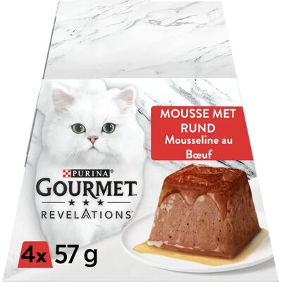 Nourriture pour chats Gourmet Revelations - Mousse en pyramide Nourriture pour chats Gourmet Revelations - Mousse en pyramide