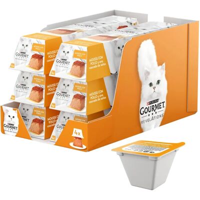 Gourmet Revelations Pollo Comida para Gatos - Comida Húmeda 4x57g Gourmet Revelations Pollo Comida para Gatos - Comida Húmeda 4x57g