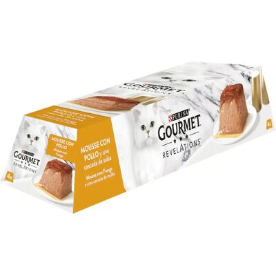Purina Gourmet Revelations Mousse de Poulet - Nourriture pour Chat - Publicité Purina Gourmet Revelations Mousse de Poulet - Nourriture pour Chat - Publicité