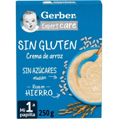 Gerber Orgânico Porridge de Arroz Sem Glúten 250g - Comida para Bebês Gerber Orgânico Porridge de Arroz Sem Glúten 250g - Comida para Bebês