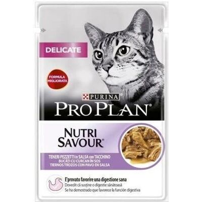 Pro Plan Chat Morceaux Tendre Dinde en Sauce - Nourriture pour chats - Publicité Pro Plan Chat Morceaux Tendre Dinde en Sauce - Nourriture pour chats - Publicité