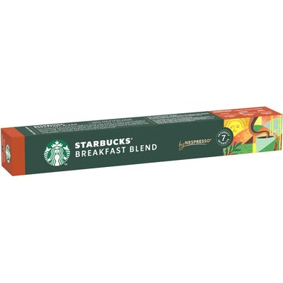 Starbucks Mélange Petit Déjeuner - Capsules de Café pour Nespresso - Publicité Starbucks Mélange Petit Déjeuner - Capsules de Café pour Nespresso - Publicité