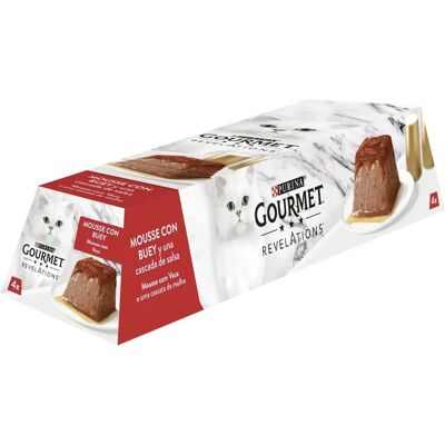 PURINA Gourmet Revelations Mousse de Veau - Nourriture pour Chats - Publicité PURINA Gourmet Revelations Mousse de Veau - Nourriture pour Chats - Publicité