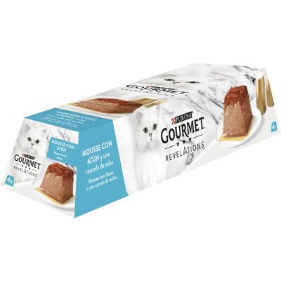 PURINA Gourmet Revelations Mousse de Thon - Nourriture pour Chats 24x57g - Publicité PURINA Gourmet Revelations Mousse de Thon - Nourriture pour Chats 24x57g - Publicité