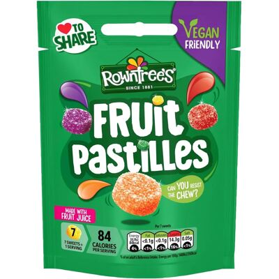Nestlé - Rowntrees Fruit Pastilles - 10x143g - Sweets Nestlé - Rowntrees Fruit Pastilles - 10x143g - Sweets