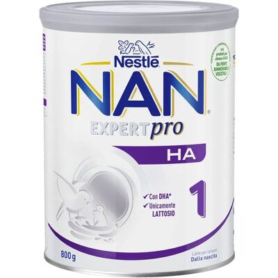 Nestlé Nan Ha 1 Lait en Poudre - 800g - Publicité Nestlé Nan Ha 1 Lait en Poudre - 800g - Publicité