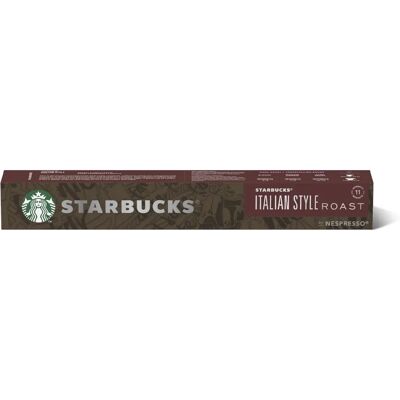 Starbucks Espresso Torréfié Italien - Capsules de Café Foncé - Publicité Starbucks Espresso Torréfié Italien - Capsules de Café Foncé - Publicité