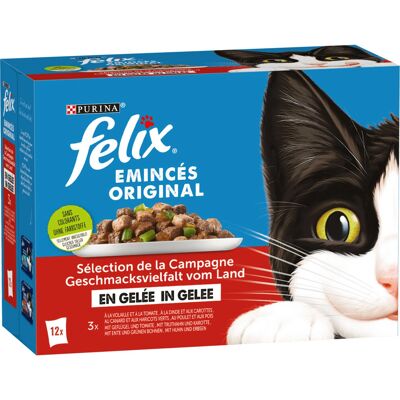 Felix Katzenfutter - Huhn & Gemüse Gelatine - 85g Felix Katzenfutter - Huhn & Gemüse Gelatine - 85g