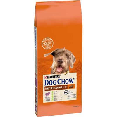 Purina Dog Chow Senior Agneau - Nourriture sèche pour chiens - 14 kg Purina Dog Chow Senior Agneau - Nourriture sèche pour chiens - 14 kg