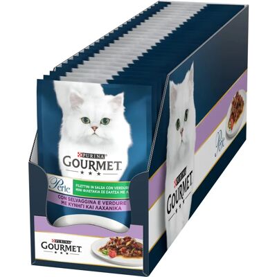 Gourmet Perle Filets met Wild en Groenten - Kattenvoer Gourmet Perle Filets met Wild en Groenten - Kattenvoer