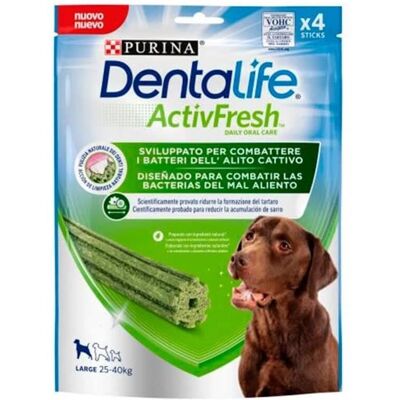 Dentalife Bâtons dentaires pour grands chiens - Collations - Publicité Dentalife Bâtons dentaires pour grands chiens - Collations - Publicité