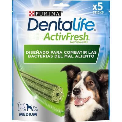 Petiscos Dentais Purina Dentalife ActivFresh - Halitose e Tártaro Petiscos Dentais Purina Dentalife ActivFresh - Halitose e Tártaro