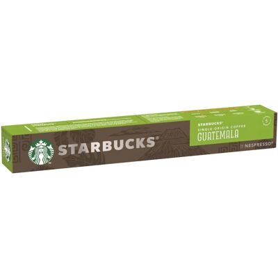 Capsules de café Starbucks Guatemala - Pack de 10 - Publicité Capsules de café Starbucks Guatemala - Pack de 10 - Publicité