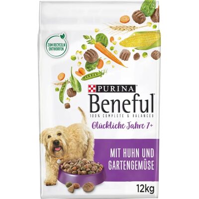 Jedzenie dla starszych psów Beneful Purina - Miękkie kurczak i warzywa - 24kg Jedzenie dla starszych psów Beneful Purina - Miękkie kurczak i warzywa - 24kg