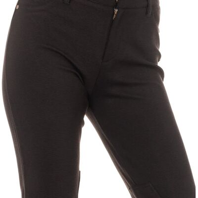 La Martina Dames Ottoman Elastische Broek - Leggings - Zwart - Maat 26 La Martina Dames Ottoman Elastische Broek - Leggings - Zwart - Maat 26